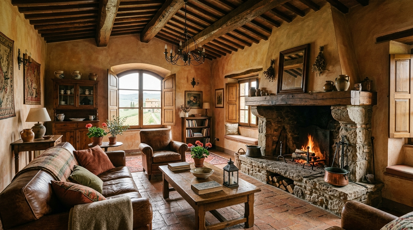 13 Rustic Tuscan Decor Ideas for Old World Italian Charm